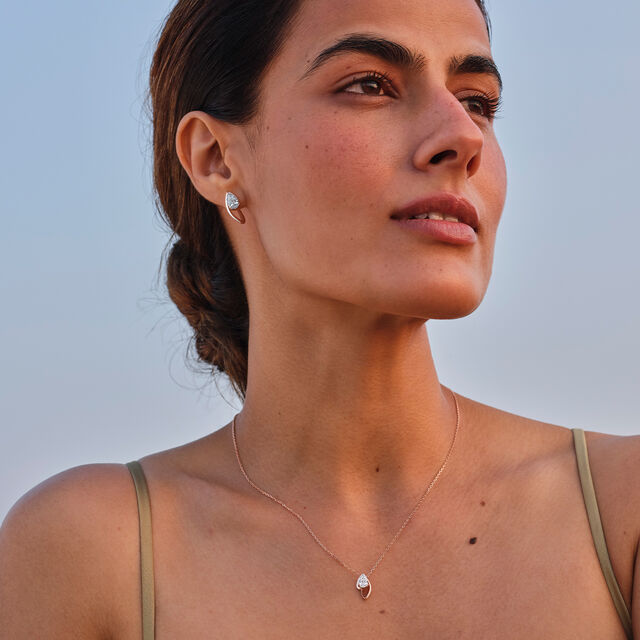 Poetry in Motion Earrings, Pear Shape,,hi-res image number null