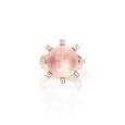 Pisa Pillar Rose Quartz Ring,,hi-res image number null