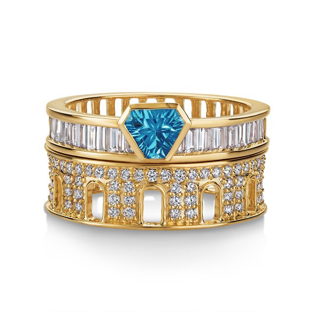 Colosseum Blue Topaz Ring,,hi-res image number null