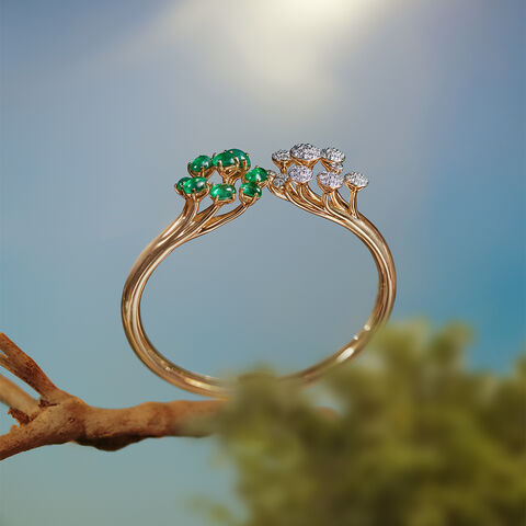 Crown Shyness Bangle
