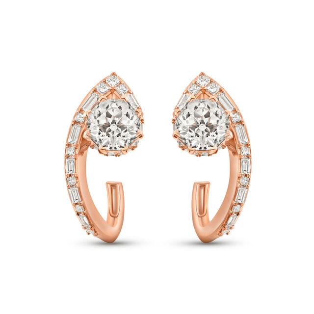 The Northstar Earrings, Octagon Shape,,hi-res image number null