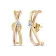 My Embrace Earrings, 1 diamond,,hi-res image number null