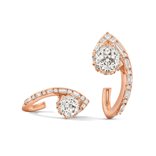 The Northstar Earrings, Octagon Shape,,hi-res image number null