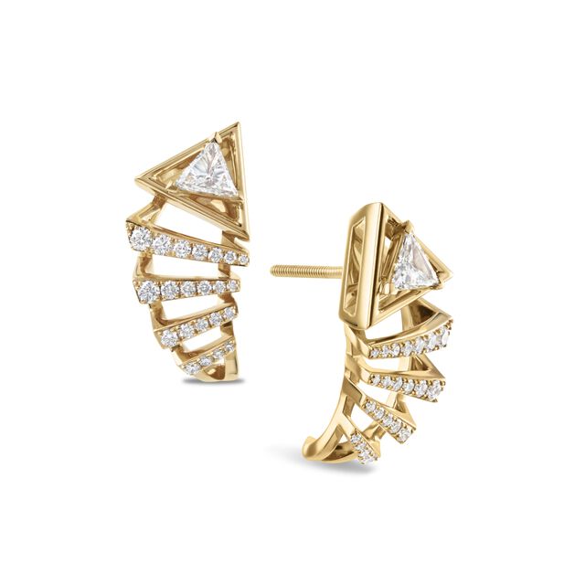 Calm Heart Diamond Earrings,,hi-res image number null