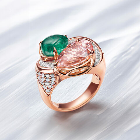 Sparkling Rapids Ring