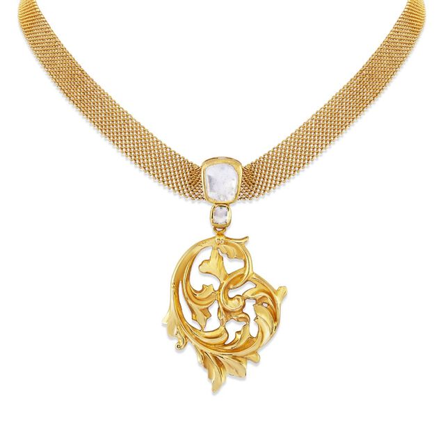 Acanthus Bloom Pendant,,hi-res image number null