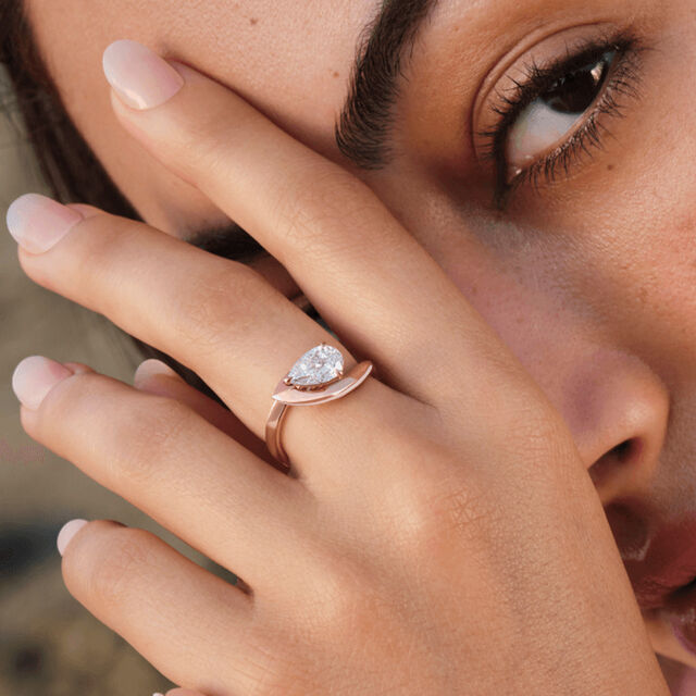 Eternal Horizon Ring, Pear Shape,,hi-res image number null