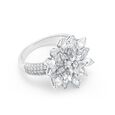 Blooming Solitaire Ring,,hi-res image number null