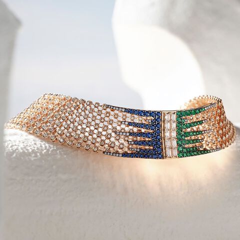 Myriad Framed Perspectives Choker