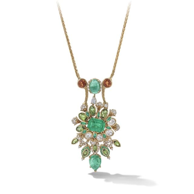 Emerald Reverie​ Necklace,,hi-res image number null
