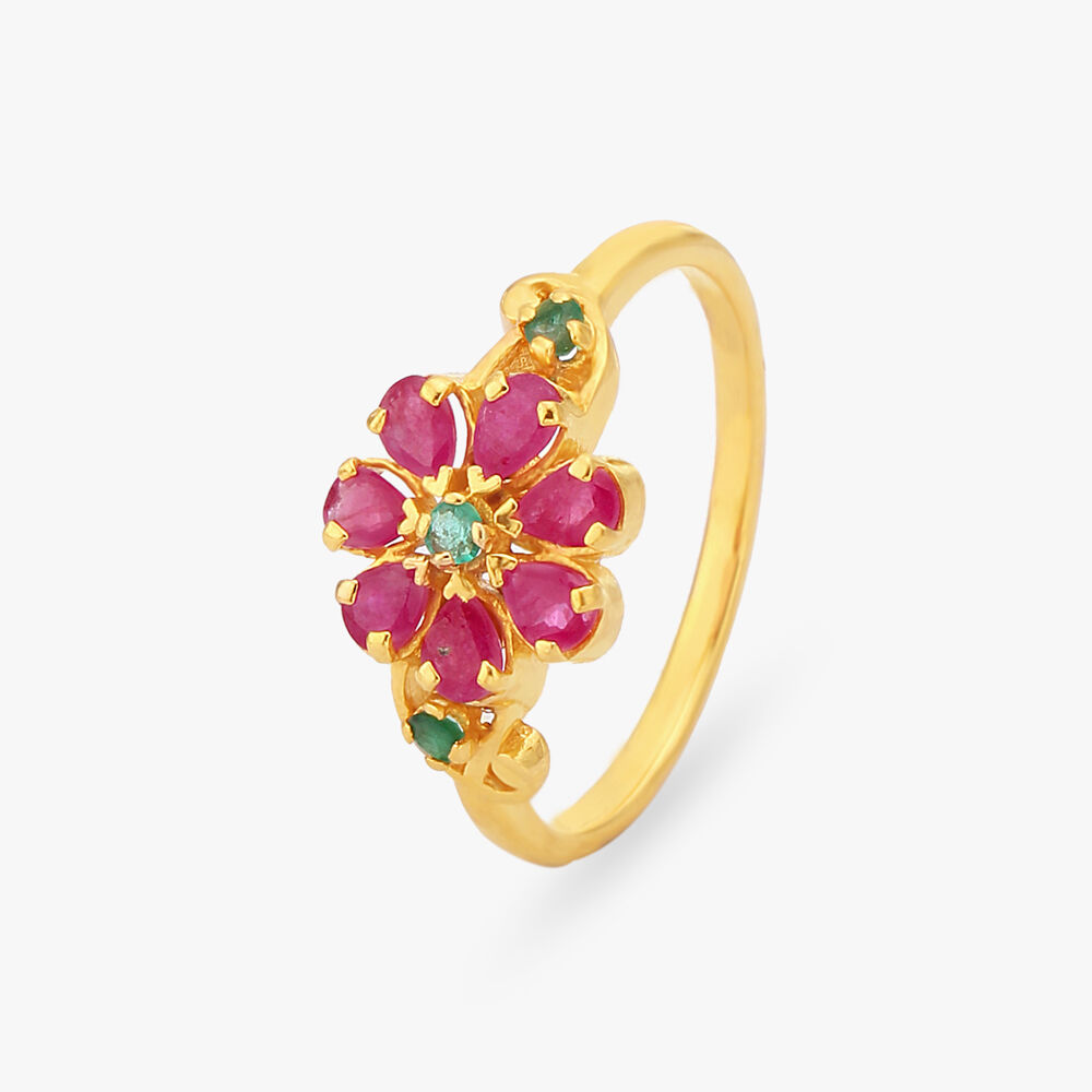 Malabar gold finger ring on sale