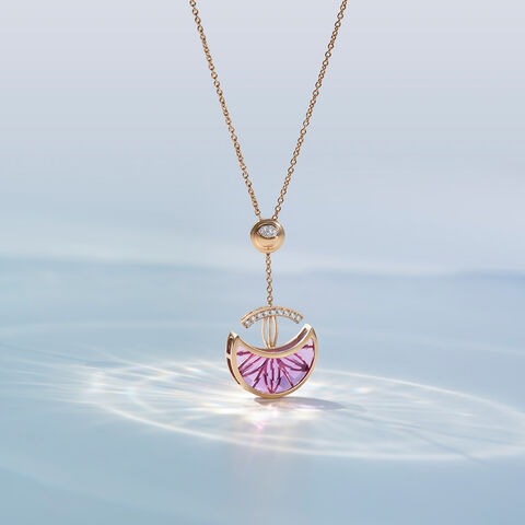 Sacred Moon Lariat Necklace
