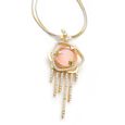 Pink Quartz Pendant,,hi-res image number null