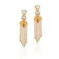 The Golden Glamour Earrings,,hi-res image number null