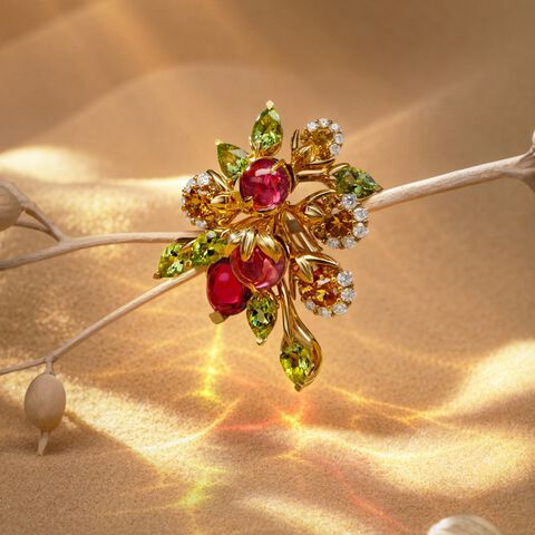 Flight Of Joy​ Pendant and Brooch