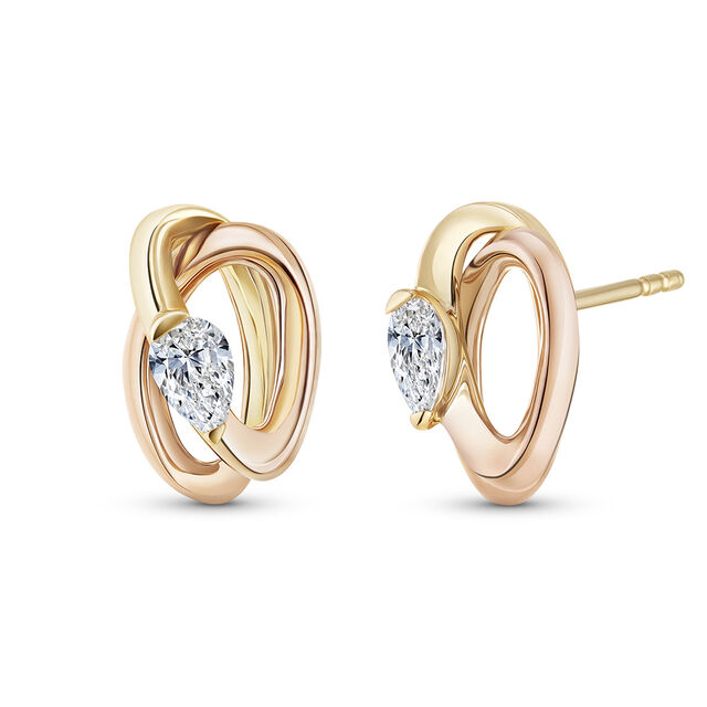 My Embrace Earrings, 1 Diamond,,hi-res image number null
