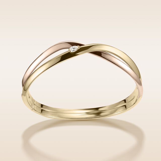 My Embrace bangle, 1 Diamond,,hi-res image number null