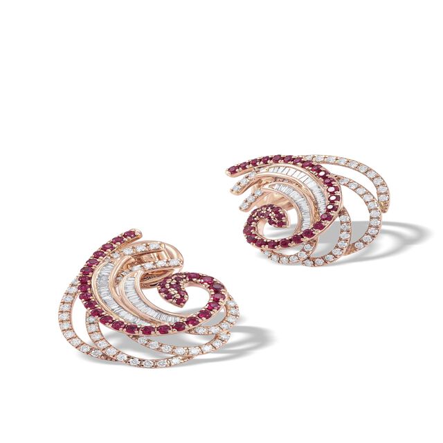 Sitting on a Canopy Earrings,,hi-res image number null