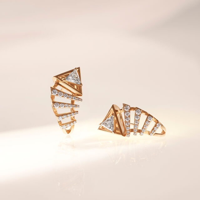Calm Heart Diamond Earrings,,hi-res image number null