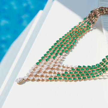 Emerald Symphony Necklace