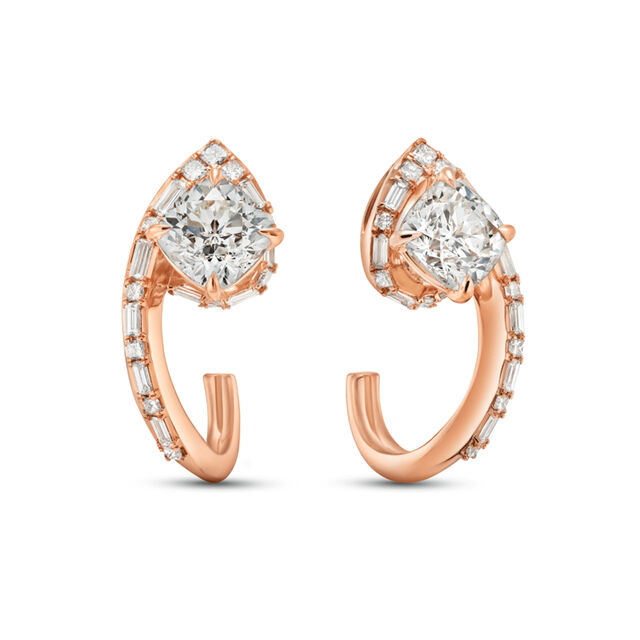 The Northstar Earrings, Cushion Shape,,hi-res image number null