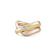 My Embrace ring, 1 Diamond,,hi-res image number null