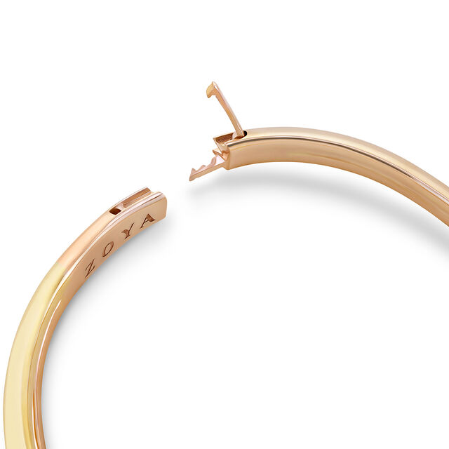 My Embrace bangle, Slim, 2 diamonds,,hi-res image number null