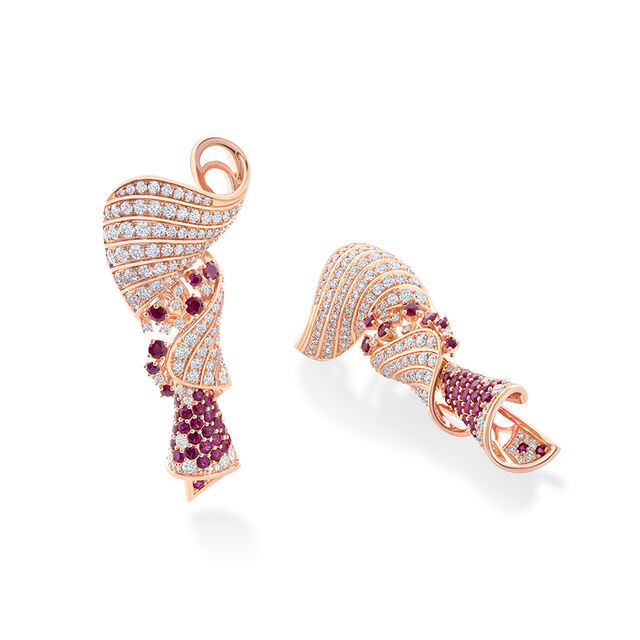 Scarlet Hymn Earrings,,hi-res image number null