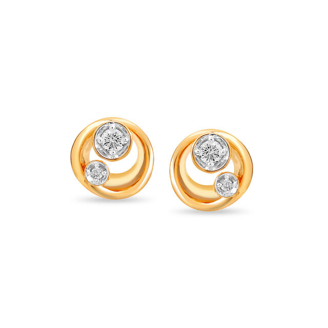 14KT Yellow Gold Simple Joys Stud Earrings