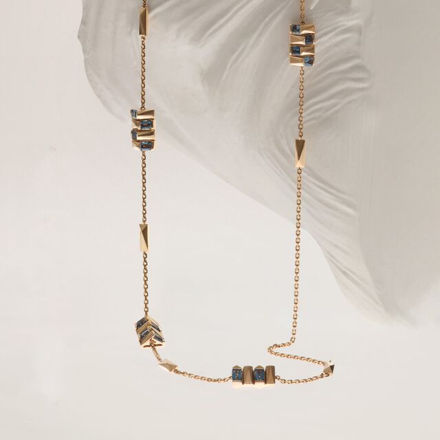 Solace Deep Topaz Yard Chain,,hi-res image number null