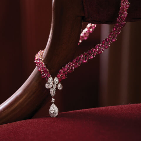 Ruby Rush Necklace