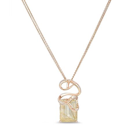 Tryst with Quartz Pendant