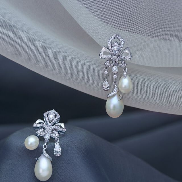 Pearls of Redemption Earrings,,hi-res image number null