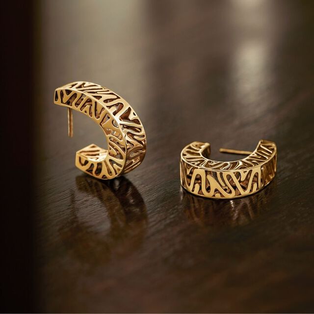 Gilded By Design Earrings,,hi-res image number null
