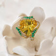 Wildflower Heart Ring,,hi-res image number null