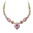 Crimson Heart​ Necklace,,hi-res image number null