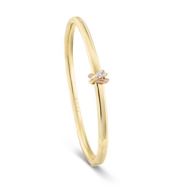 My Embrace Bangle Mini, 1 Diamond​,,hi-res image number null