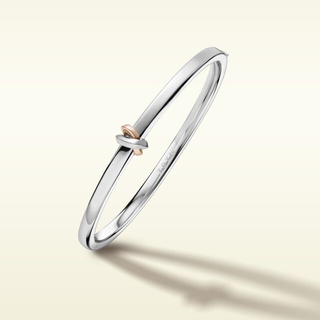 My Embrace Platinum Bangle Mini,,hi-res image number null