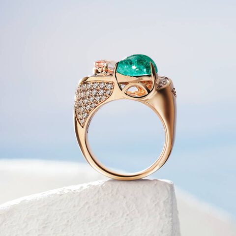 Sparkling Rapids Ring