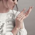 Pisa Pillar Rose Quartz Ring,,hi-res image number null