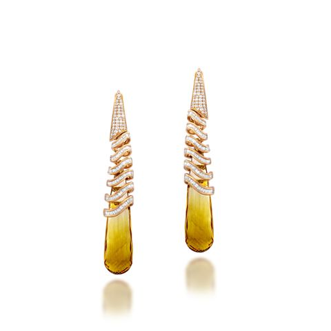 The Swirling Brook Earrings