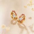 My Embrace Earrings, 1 Diamond,,hi-res image number null