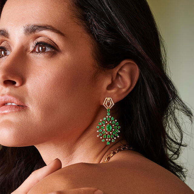 Evergreen Rain Earrings,,hi-res image number null