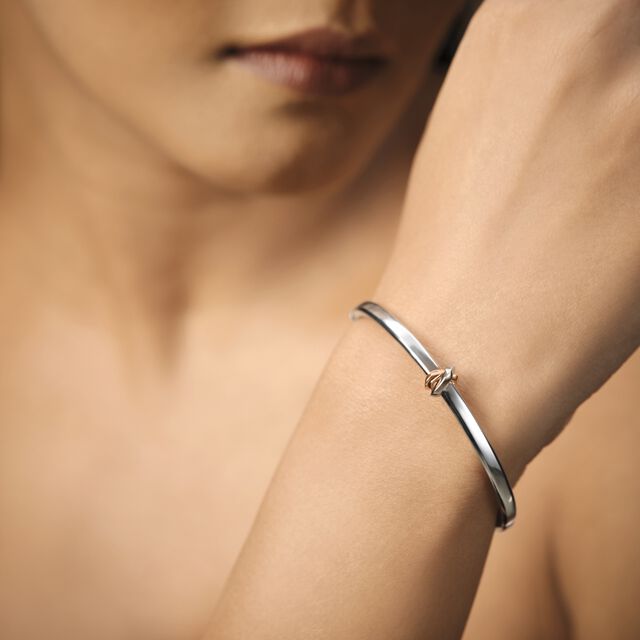 My Embrace Platinum Bangle Mini,,hi-res image number null