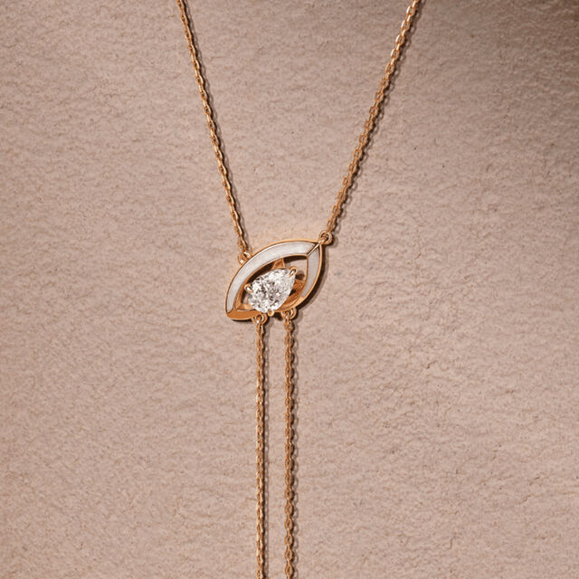 The River of Light Necklace, Pear Shape,,hi-res image number null