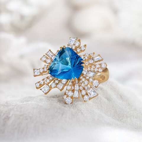 Blue-Ming Days Ring