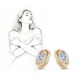 My Embrace Earrings, 1 diamond,,hi-res image number null