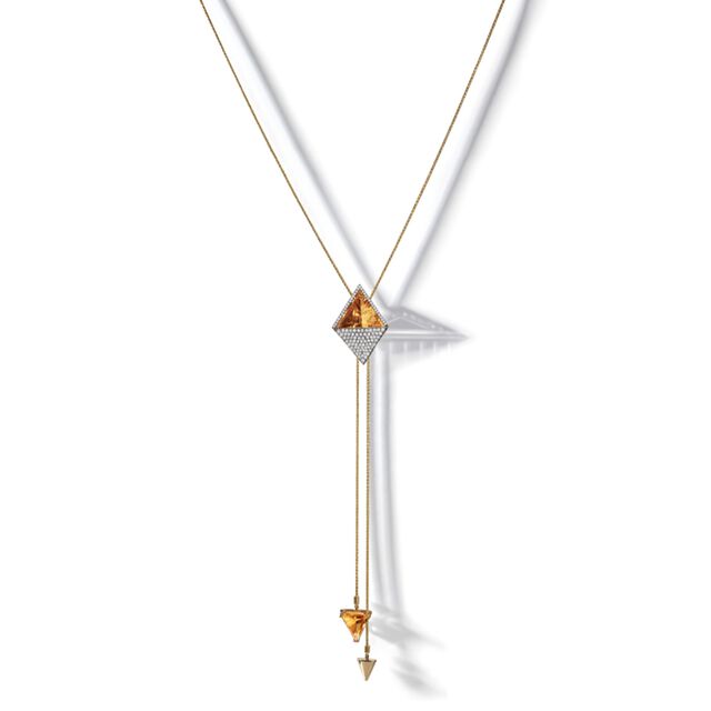 Pantheon Citrine Lariat Necklace,,hi-res image number null