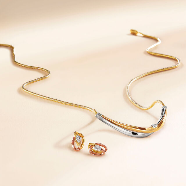 My Embrace necklace, 1 diamond,,hi-res image number null