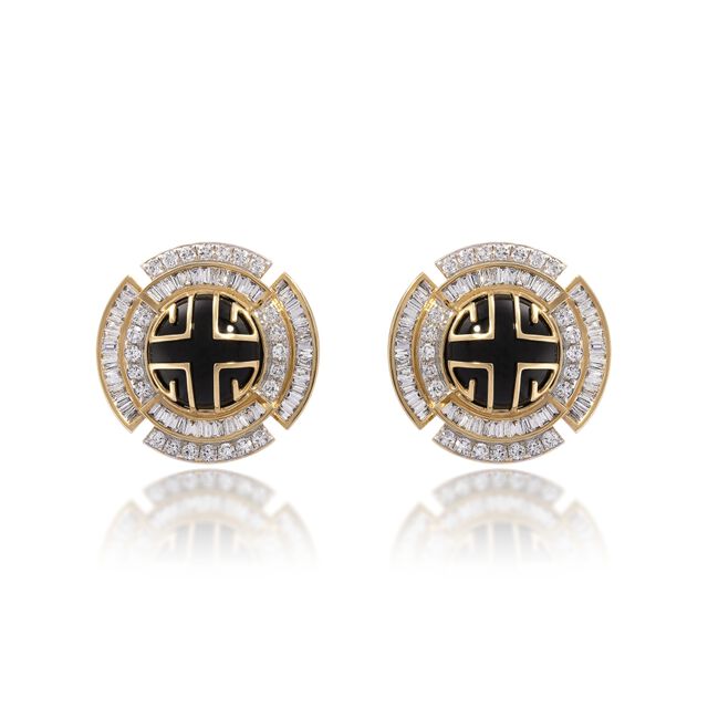 A Shield of Solitude Earrings,,hi-res image number null